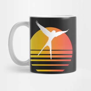 Wingspan Synthwave - Board Game Inspired Graphic - Tabletop Gaming  - BGG Mug